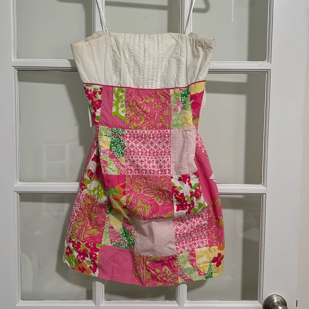 Lilly Pulitzer Strapless Dress- size 4/6